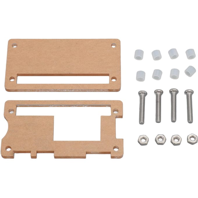 Behuizing voor Orange Pi Zero 2W Stevig Duurzaam Transparant Acryl Precieze Uitsparingen Eenvoudige Ontwikkeling gray