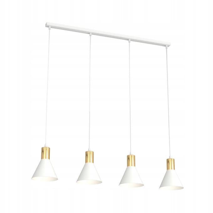 Emibig ROSA 4 WH Hanglamp Wit Metaal 4x E27 Max 15W
