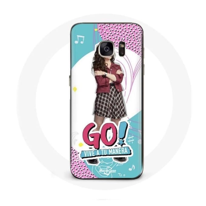 Coque pour Samsung S6 Poursuis Tes Rêves Zoe Caletián Go! Vive a tu manera