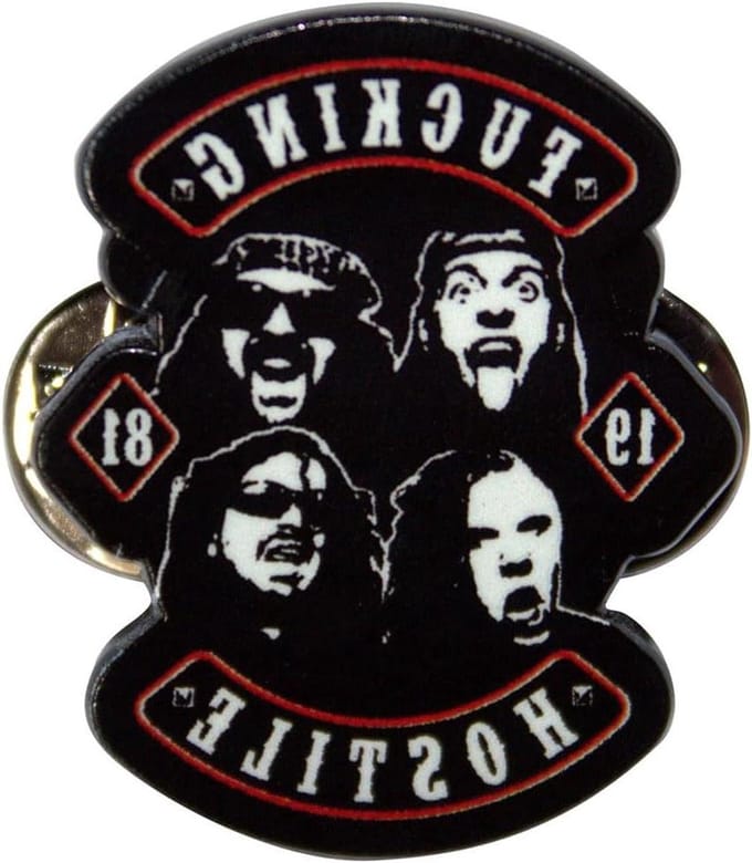 Pantera Pin Badge - Band Logo Pin - Kleding Accessoire - Hostile Design - 15 x 15 x 1 cm