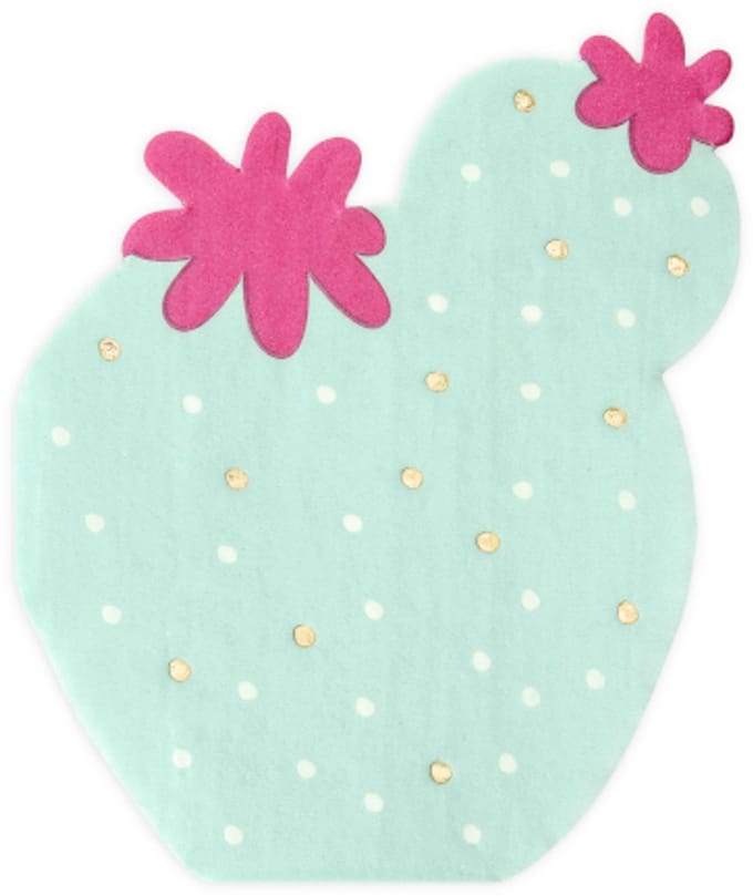 PartyDeco - Servetten - Cactus (20 stuks)