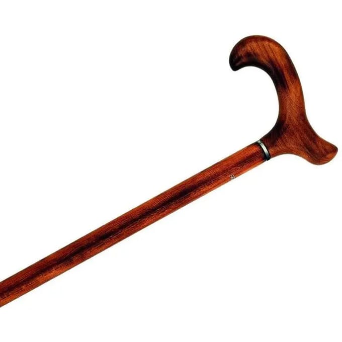 Maple/beuken haak wandelstok Fayet 155