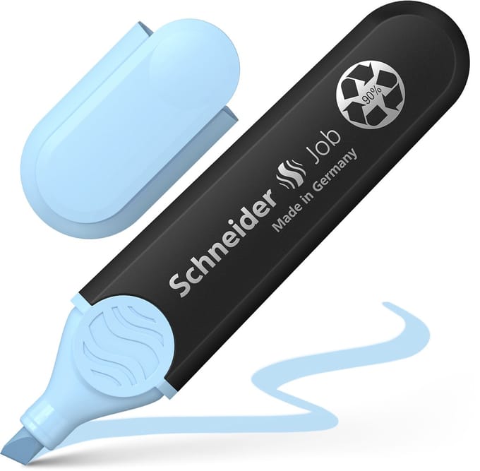 Schneider markeerstift - tekstmarker Job 150 - sky blue - 1 stuks - S-1510