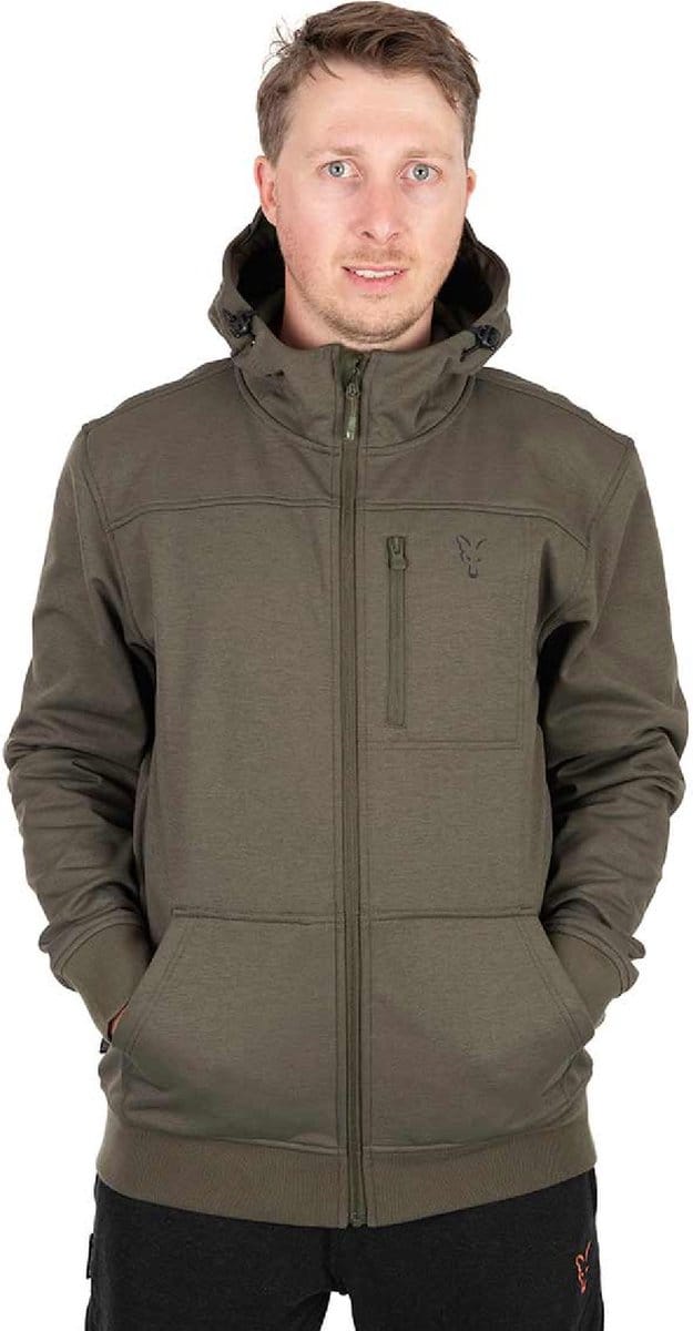 Fox Collection Soft Shell Jacket Green & Black XXX-Large