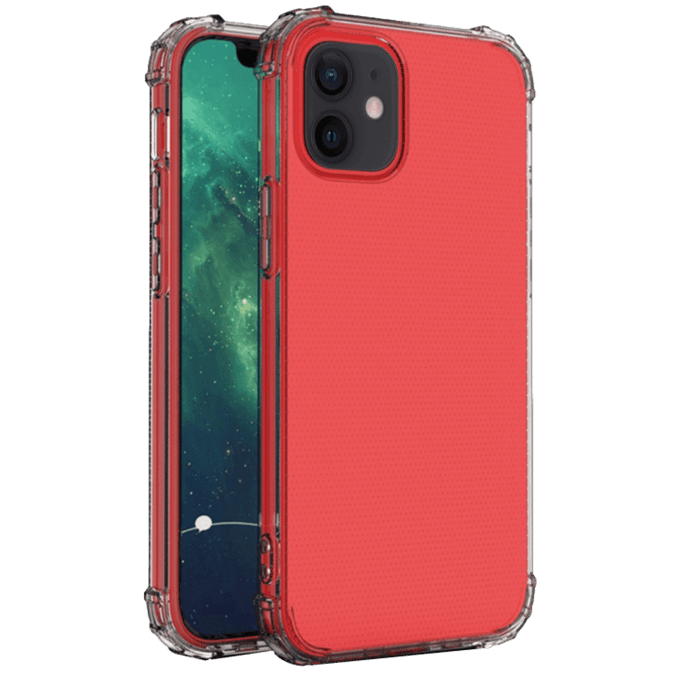 CaseBody iPhone 12 Mini Shockproof Hoesje Transparant