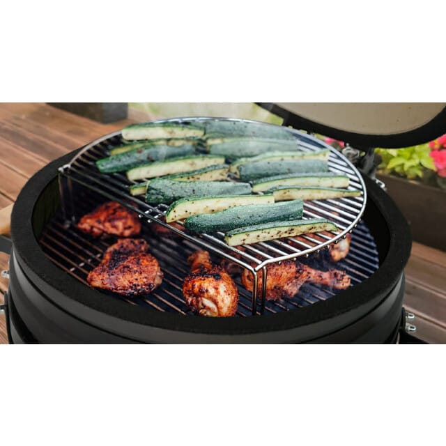 Buccan BBQ - Sunbury Smokey Egg - Grill expander voor 16 en 18 Inch Kamado's