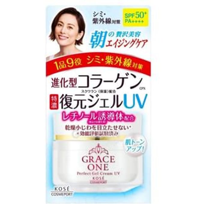 Kose - Grace One Perfect Gel Cream UV SPF 50+ PA++++ 100g