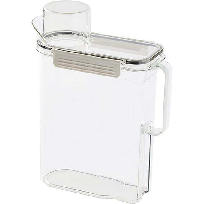 Vloeibare Wasmiddeldispenser voor Organisatie en Opberging in de Wasruimte Grote Capaciteit Wassen white