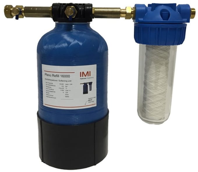 IMI Hydronic Engineering PNEUMATEX Volledige Ontzouting m. Filter Refill Demin 13500, In. G3/4, Uit. G3/4, 8133260