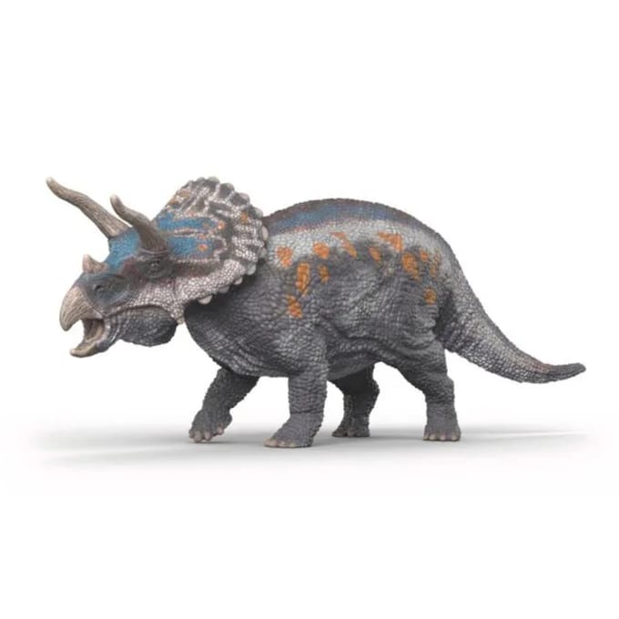 Schleich dinosaurus speelgoed Triceratops met beweegbare kop.