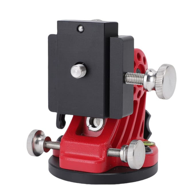 Base d'ajustement de latitude compatible avec le télescope d'astronomie Skywatcher 3/8 pouce Instrument équatorial réglable à 0/90 degrés Type 2 gray