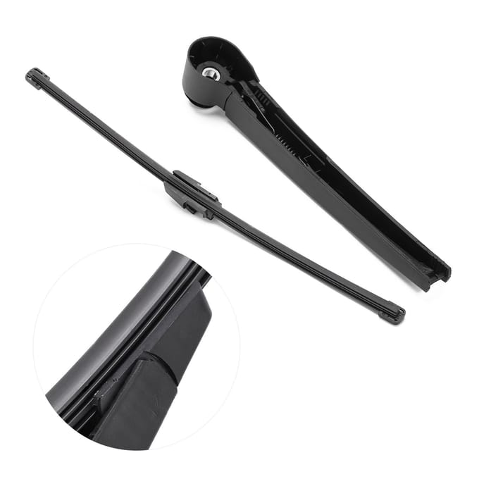 Achterruitwisserarm met blad 6Q6955707C ABS Rubber Vervanging voor Variant 2005?2014 gray