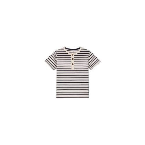 Prénatal peuter T-shirt Dark Bluegrey 80 heren