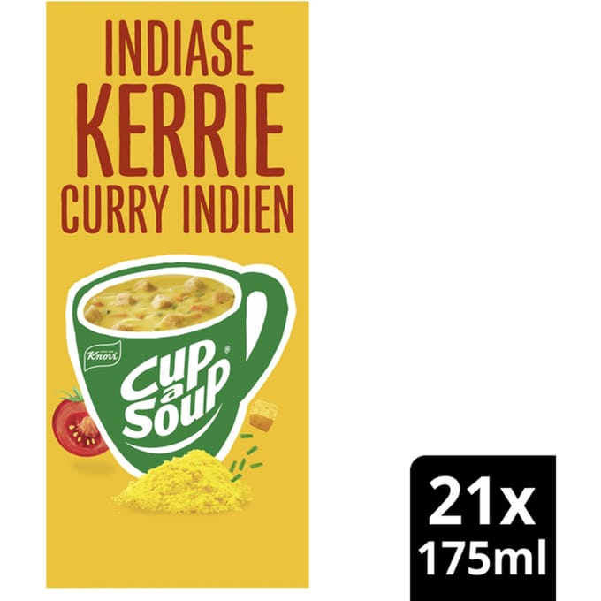 Knorr | Cup-A-Soup Indiase Kerrie | 21 x 175 ml