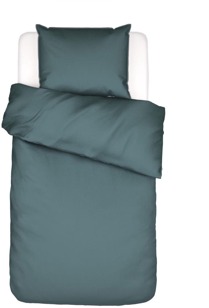 Essenza Minte Dekbedovertrek Denim Blue - Eenpersoons – 140x200/220 cm