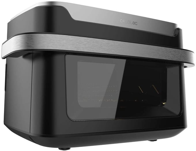 Cecotec Air Fryer Cecofry Advance 10000 Full Vision 10L 2200W Black 12 menus