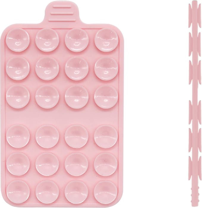 Tectier Dubbelzijdige Zuignap Telefoon Zoals Octobuddy - Roze