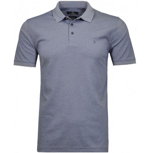 Ragman Uni Polo Light Cotton Mix Duivenblauw / male