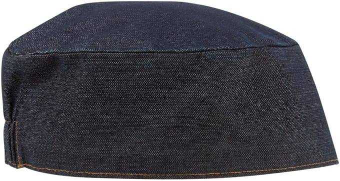 Premier Chefs Skull Cap PR653 - Indigo Denim - One size