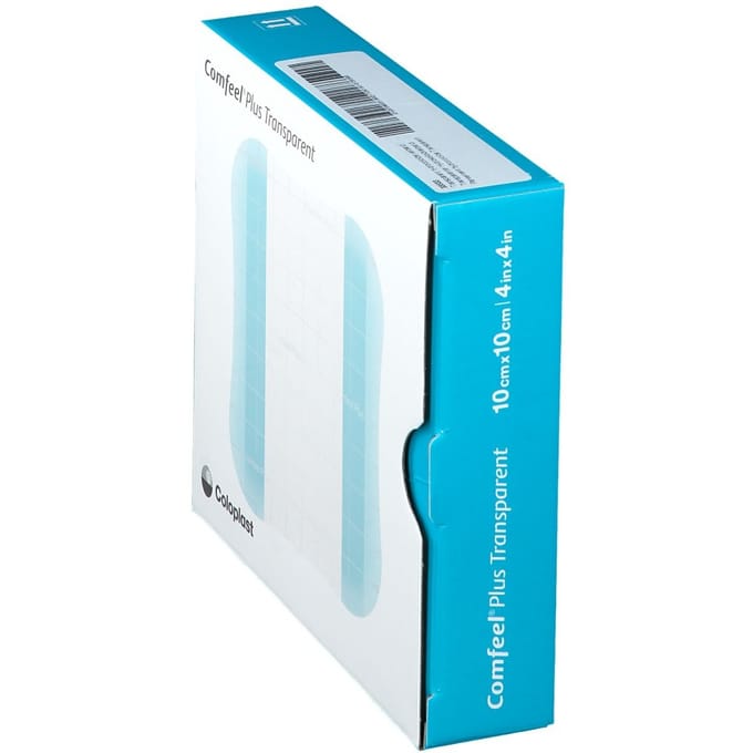 Comfeel Plus Transparant Verband 10x10 cm 33533 10 Pleister