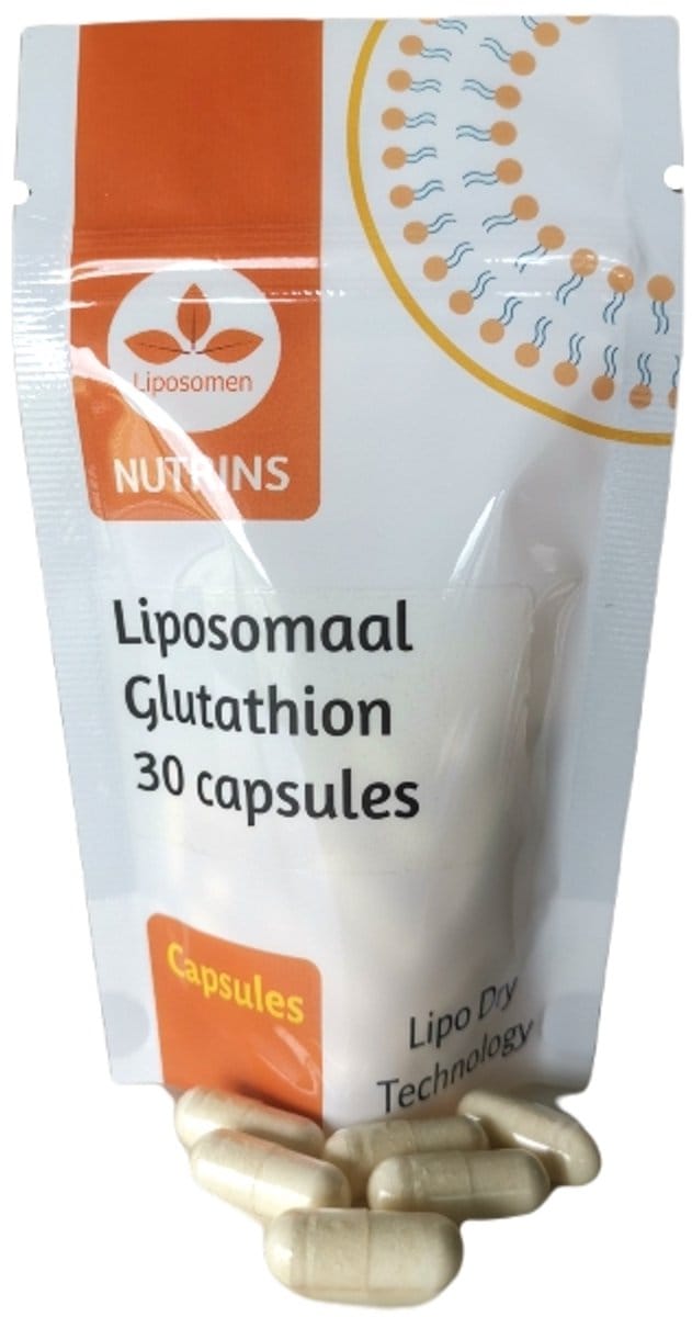 Nutrins - L-Glutathion - 150 mg - Liposomaal - 30 capsules - (gereduceerd glutathion)
