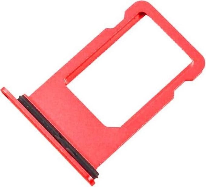 iPhone 7 Plus simkaart houder rood