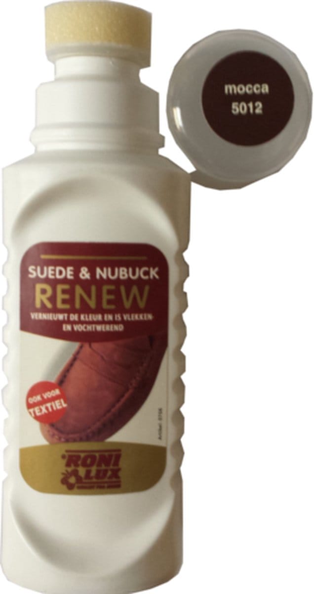 Ronilux Suede Velours Nubuck Renovator Mocca (Schoenonderhoud - Kleurhersteller)