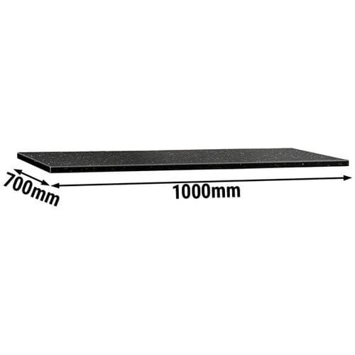 GGM Gastro Granitarbeitsplatte - 1000x700mm - Star Galaxy