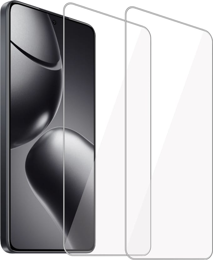 2x Geschikt voor Xiaomi 14T / 14T Pro - Screenprotector - Beschermglas - GuardCover