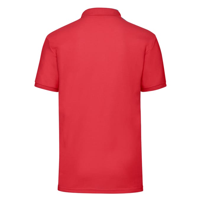 Fruit of the Loom Heren 65/35 Poloshirt (Rood)