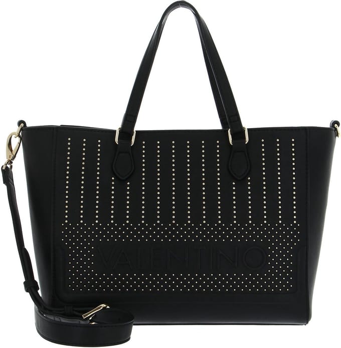 VALENTINO Shopper Schoudertas Mittens Shopping Bag Nero Zwart