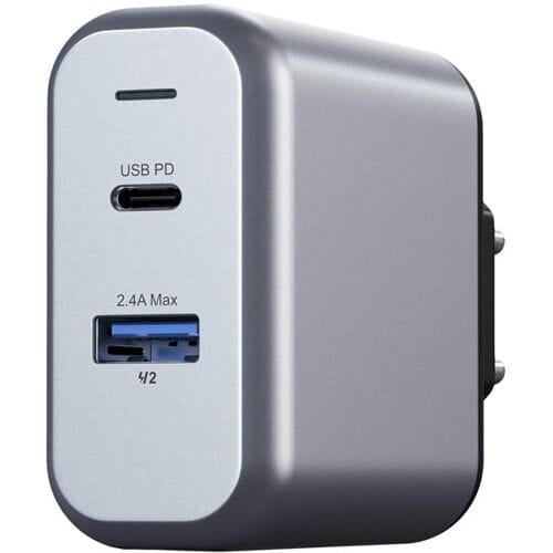 Satechi 30W Dual-Port oplader - EU - Grijs