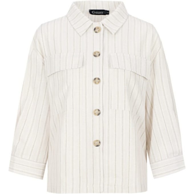 G-Maxx blouse Bellamy - Sand/Offwhite