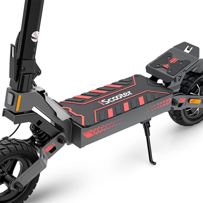 iScooter iF1 Elektrische Step, 48V 10Ah Batterij, met Richtingaanwijzer en APP-bediening grijs
