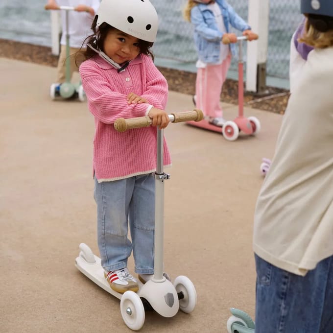 Banwood Step Eco Scooter - Ivory