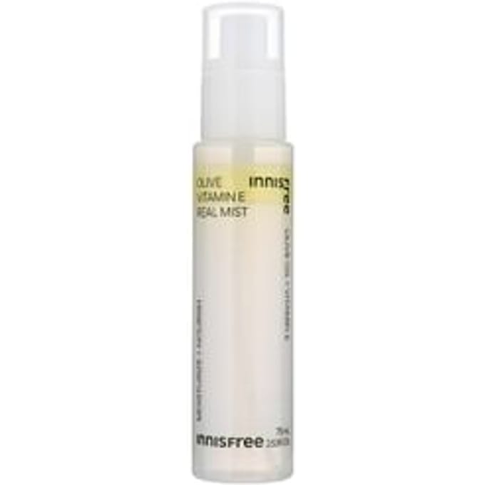 INNISFREE Huile Réelle Olive Vitamine E Brume Hydratation Intense Éclat Radieux 75ml