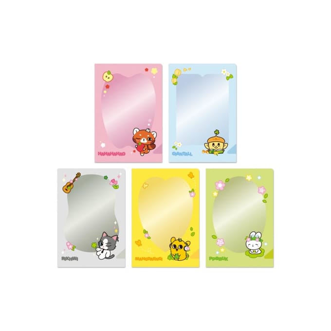 Set de protège-cartes photo And2ble white