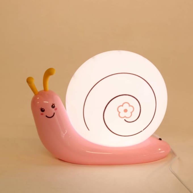 LED Tafellamp Slak Roze - Funnylights Natu