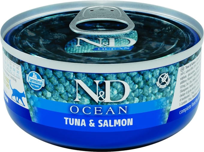 Kattenvoer Farmina N&D Zalm Tonijn 70 g