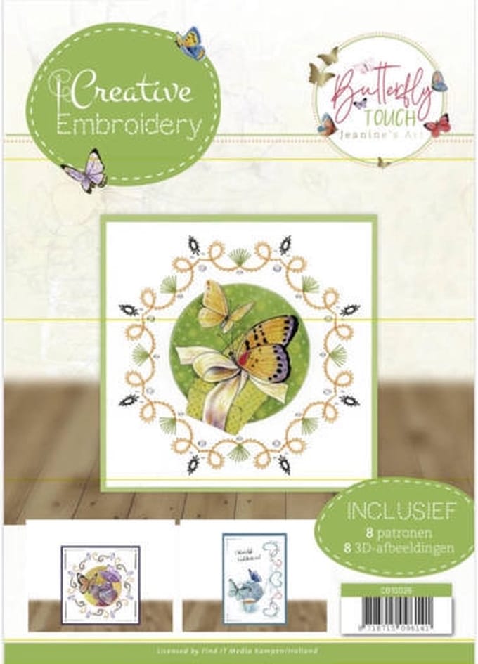 Creative Embroidery 26 - Jeanine's Art - Butterfly Touch Jeanine's Art CB10026