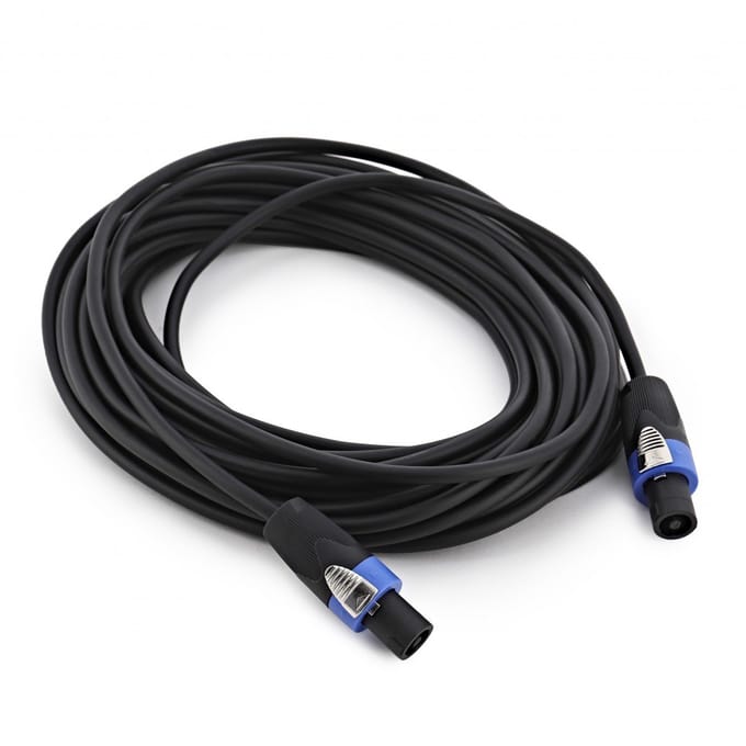 2-Pole NL4 Speaker Twist Connection Pro Cable, 10m