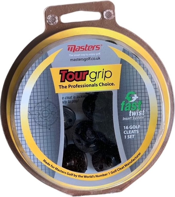 Masters Tourgrip 16 fast twist golfspikes-Golfaccessoires-golfgereedschap-golfschoenen