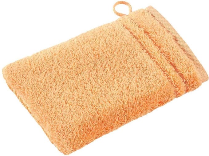 Vossen Washandje Vienna Style Supersoft - Apricot 22x16