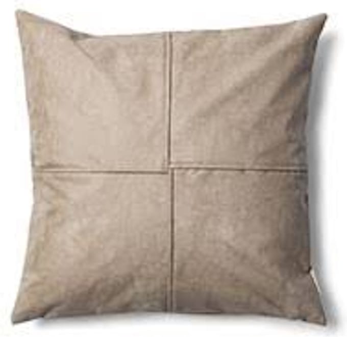 Rivièra Maison Faux Leather Pillow Cover