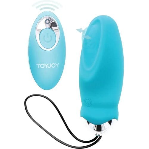 TOYJOY - HAPPINESS IM SO EGGCITED VIBRADOR CON CONTROL REMOTO AZUL
