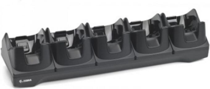 Zebra charging station, 5 slots