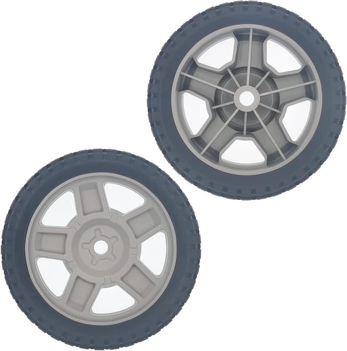 Dailygoods- Grasmaaierwiel 7 Inch - 2 Stuks - Compatibel met
