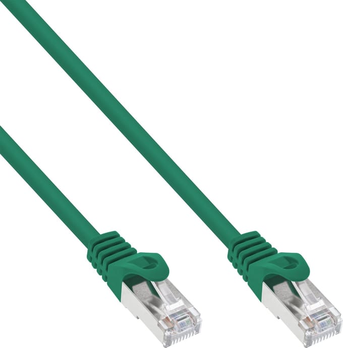 InLine® Patchkabel, SF/UTP, Cat.5e, groen, 5m