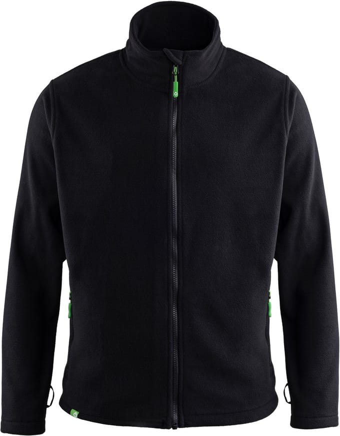Arco Fleece Vest Responsible - Zwart maat S