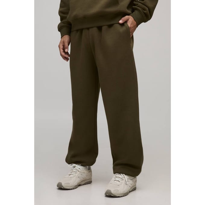 Essential Baggy Jogger | Dark Olive | Size Small